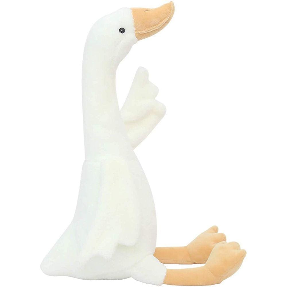 CHELEI2019 15,7” Cisne Animal Recheado, Goose Plush White Stuffed Animal Brinquedo de Brinquedo para Crianças
