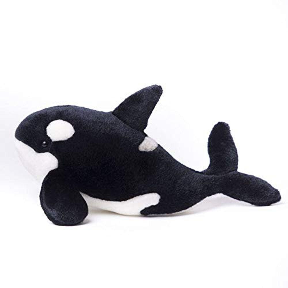 TAMMYFLYFLY A Orca Blackfish Long Big Killer e Stuffed Animal Sea Critters Boneca de pelúcia (39cm)
