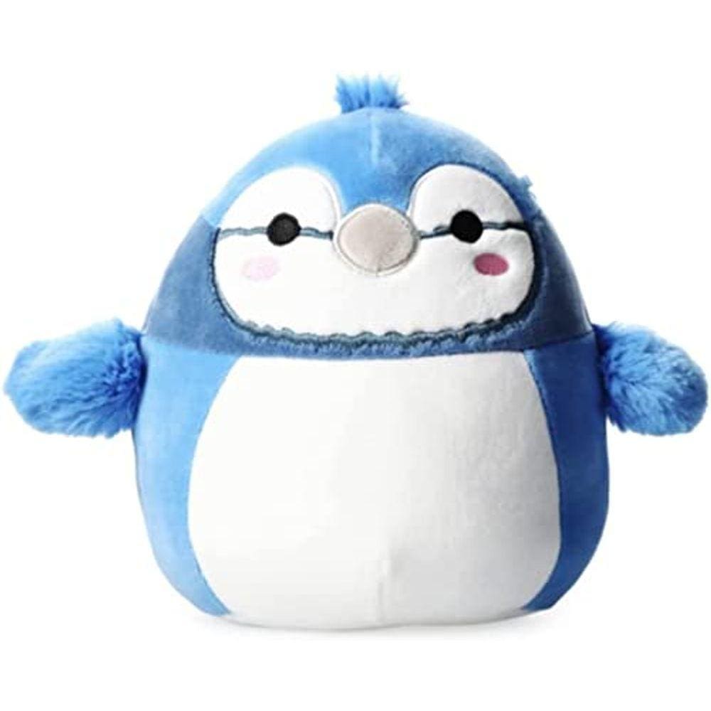 Squishmallow Oficial Kellytoy Babs O Blue Jay Bird Soft Squishy Stuffed Toy Plush Animal (8 polegadas)