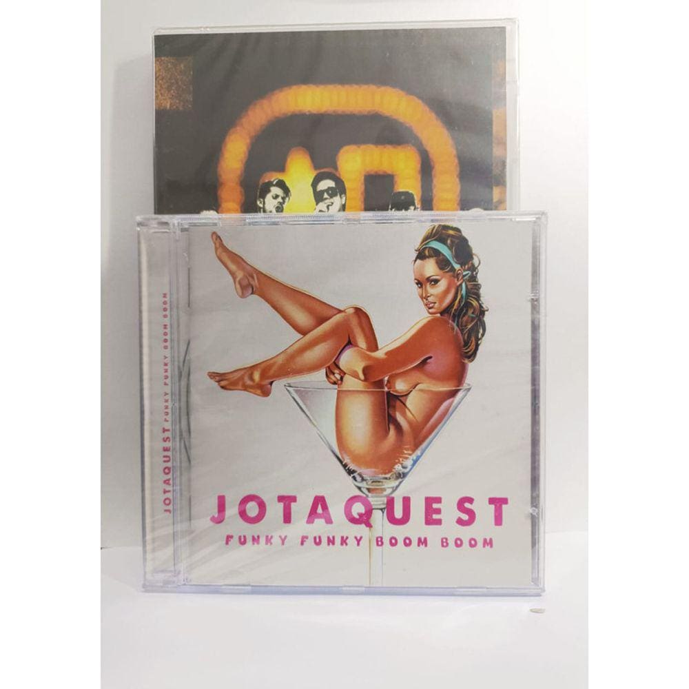 Dvd - Jota Quest –Folia & Caos + Cd Funky Funky Boom Boom