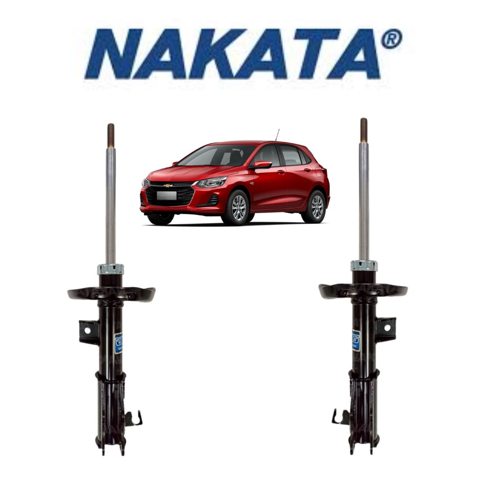 Par Amortecedor Dianteiro Nakata Esquerdo Direito Chevrolet Onix 2019