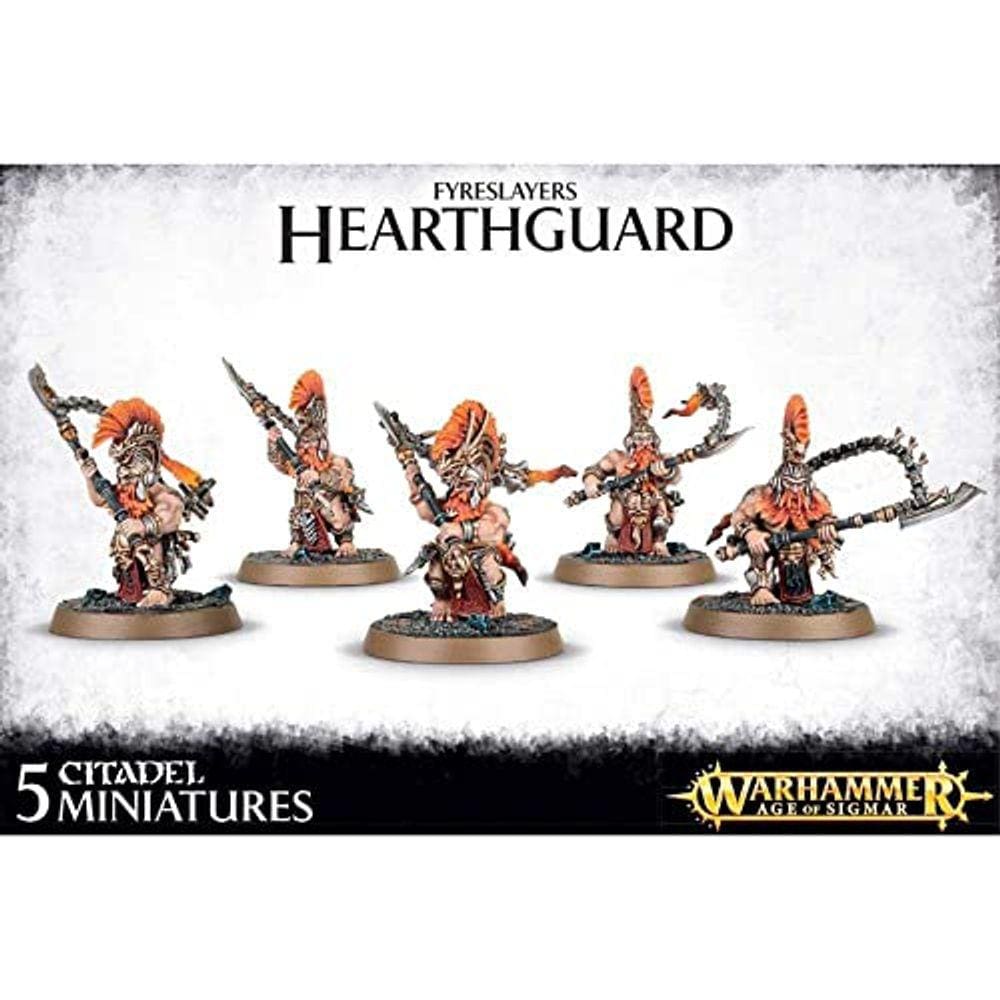 Jogos Workshop 99120205016” Fyreslayers Hearthguard Plastic Kit