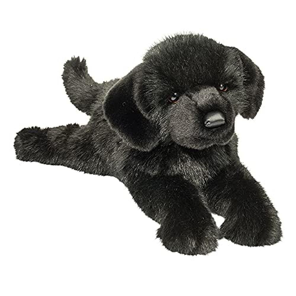 Douglas Jake Black Lab Cão de pelúcia pelúcia animal
