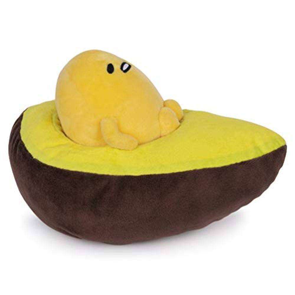 GUND Sanrio Gudetama O Ovo Preguiçoso Abacate Pelúcia Bicho de Pelúcia, 9\"