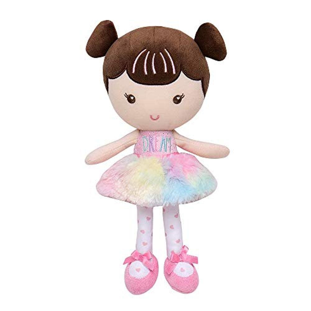Baby Starters Plush Snuggle Buddy Baby Doll, Ellie, 11 polegadas