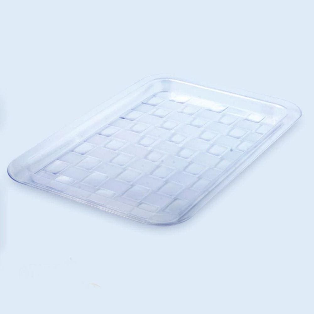 Bandeja Decorativa Retangular Multiuso Ibiza 39Cm Cristal