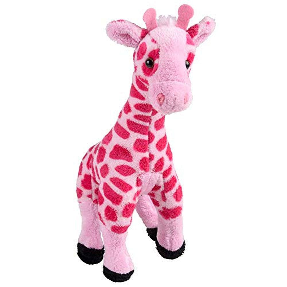 Rhode Island Novidade Pink Giraffe Plush | 11 polegadas de comprimento (1 unidade)