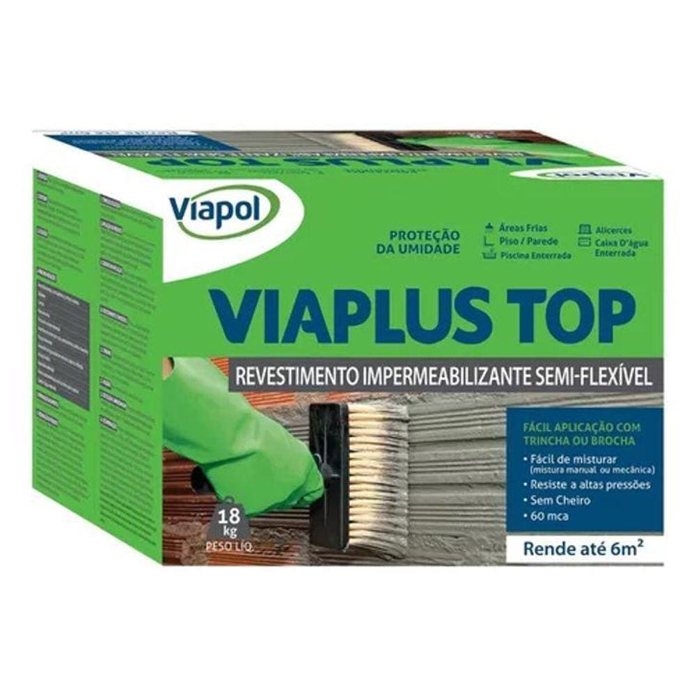 Argamassa Polimérica Viapol - Pisos Frios - Apenas 3 Demãos