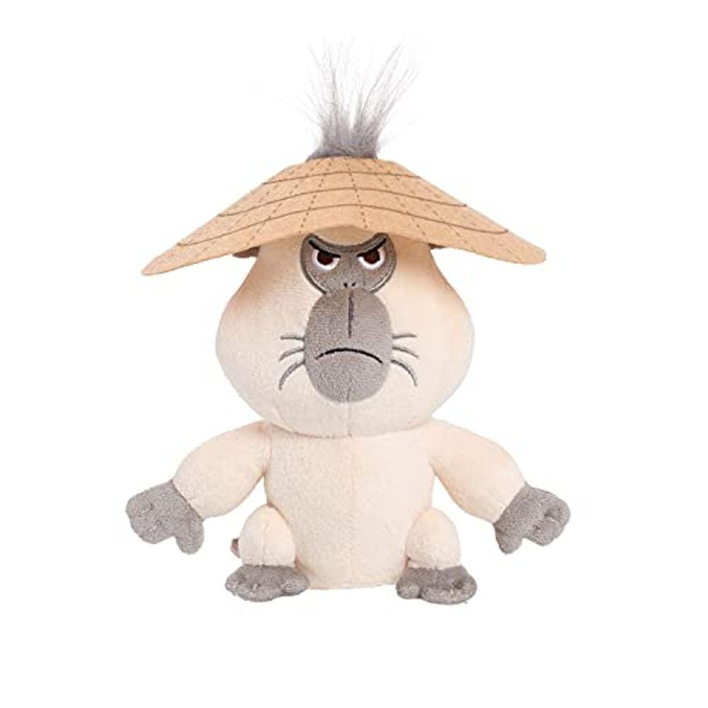 Basta jogar Disney`s Raya e O Último Dragão 8 polegadas Pequeno Dyan Soft Plush, Stuffed Ongi Monkey