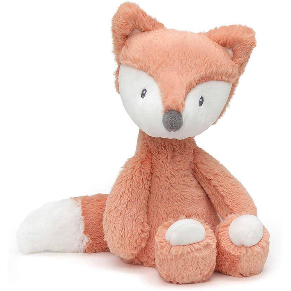 Bebê GUND Baby Toothpick Emory Fox Pelúcia Animal Recheado, Laranja e Creme, 12”