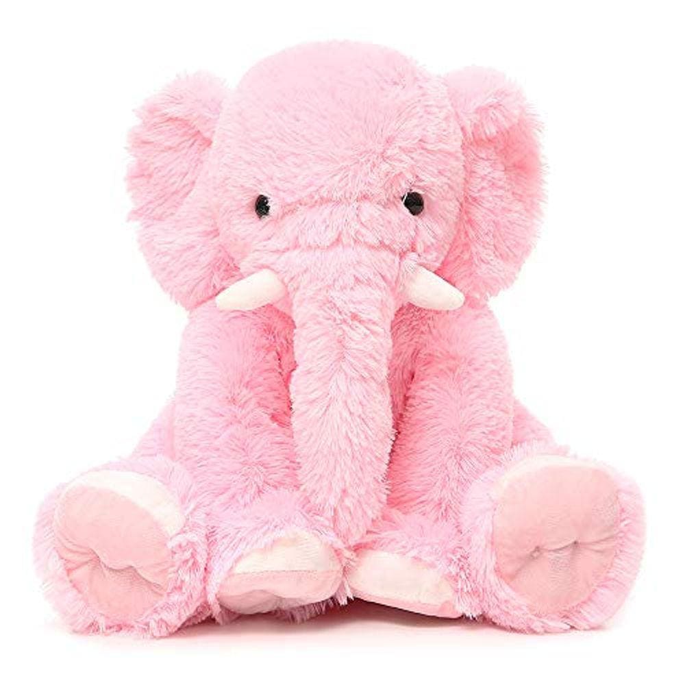 MaoGoLan Big Pink Elefante de Pelúcia Animal Soft Elephant Pelúcia Toy 20``