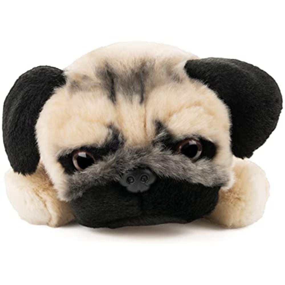 GUND Doug O Pug Lounging Doug Pelúcia Cão Animal de Pelúcia, 12 ”