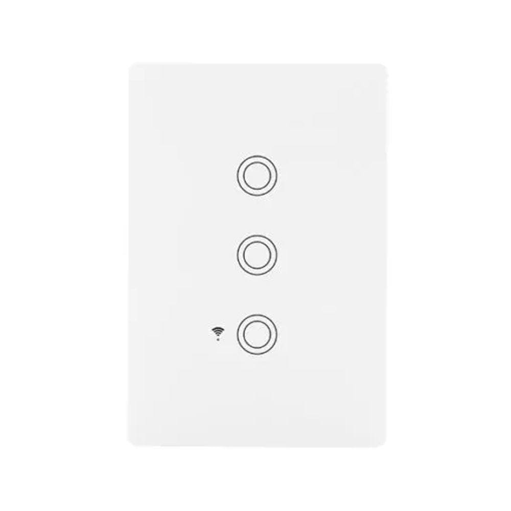 Interruptor Inteligente Touch 3 Teclas Branco Smart Link