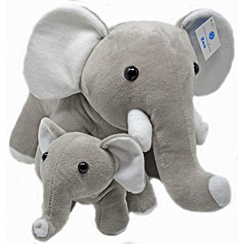 Elefante Animais de pelúcia Super Soft Plush Mãe Bebê Elefantes Brinquedo Set por casa excepcional