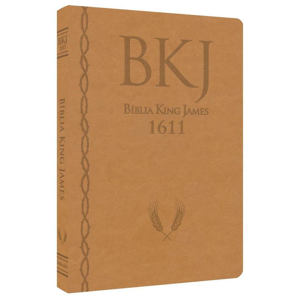 Bíblia King James 1611 Ultrafina Ampliada Mostarda