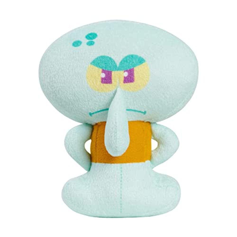 Basta jogar Bob Esponja Calça Quadrada 7 polegadas Pequeno Pelúcia Empinhado Stuffed, Brinquedos Infantis para Idades 3 Up