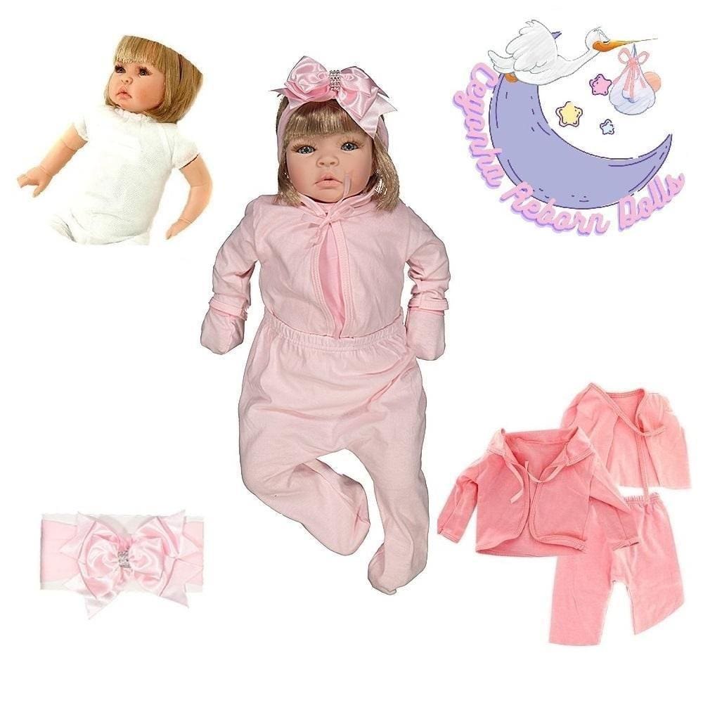 Brastoy Bebe Reborn Original Silicone Barata Boneca Realista Princesa 55CM  em Promoção é no Buscapé