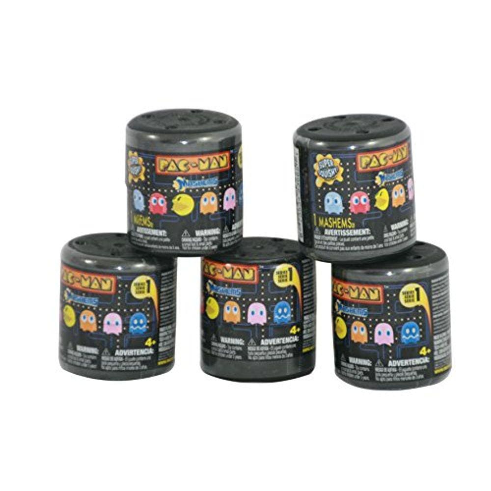Mashems Pac-Man 5 Cápsula Bundle Random Mix Série 1