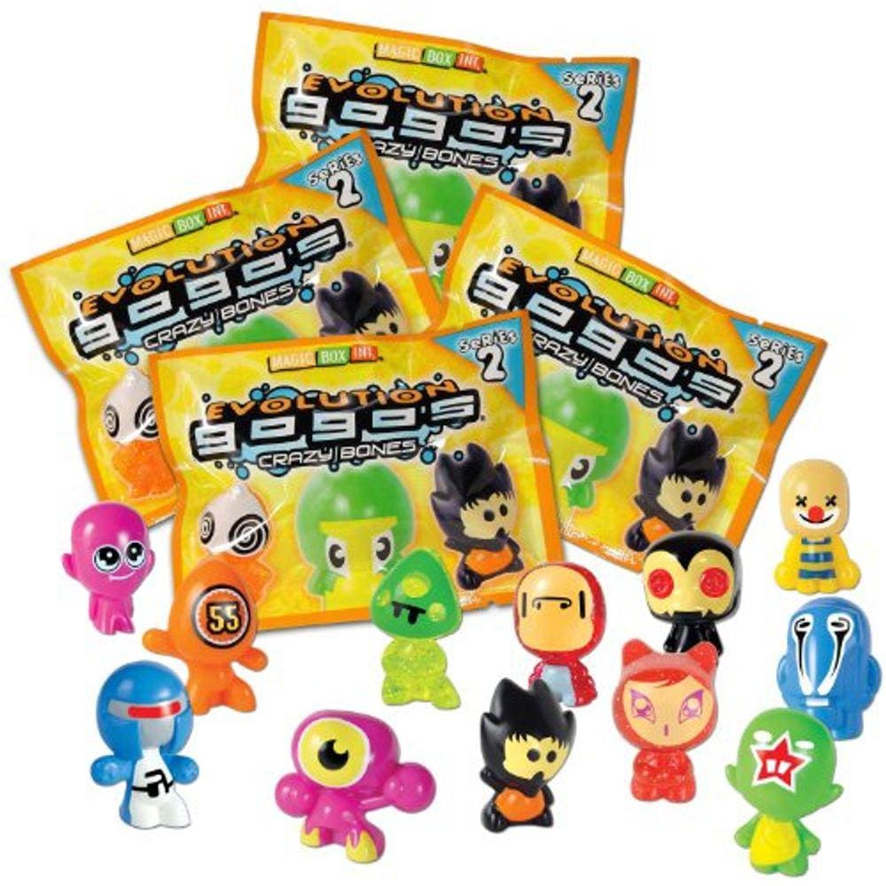 GoGo`s Crazy Bones - Série 2 (4 pacotes de 3 peças)
