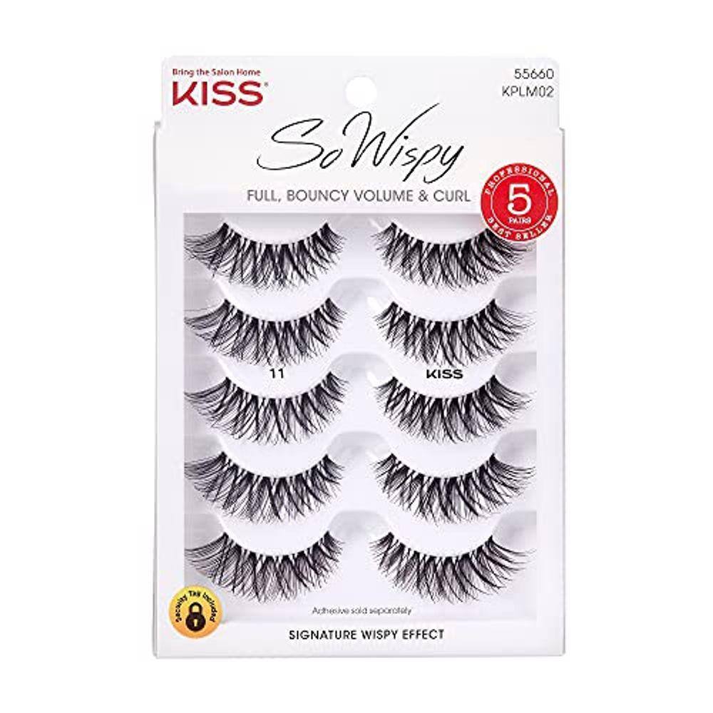Produtos KISS So Wispy Cílios, 5 Pares (Pacote Pode Variar)