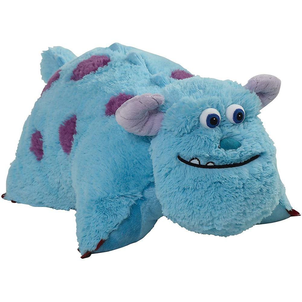 Pillow Pets Monsters Inc 16" Sulley Stuffed Animal, Disney Monsters University Plush Toy