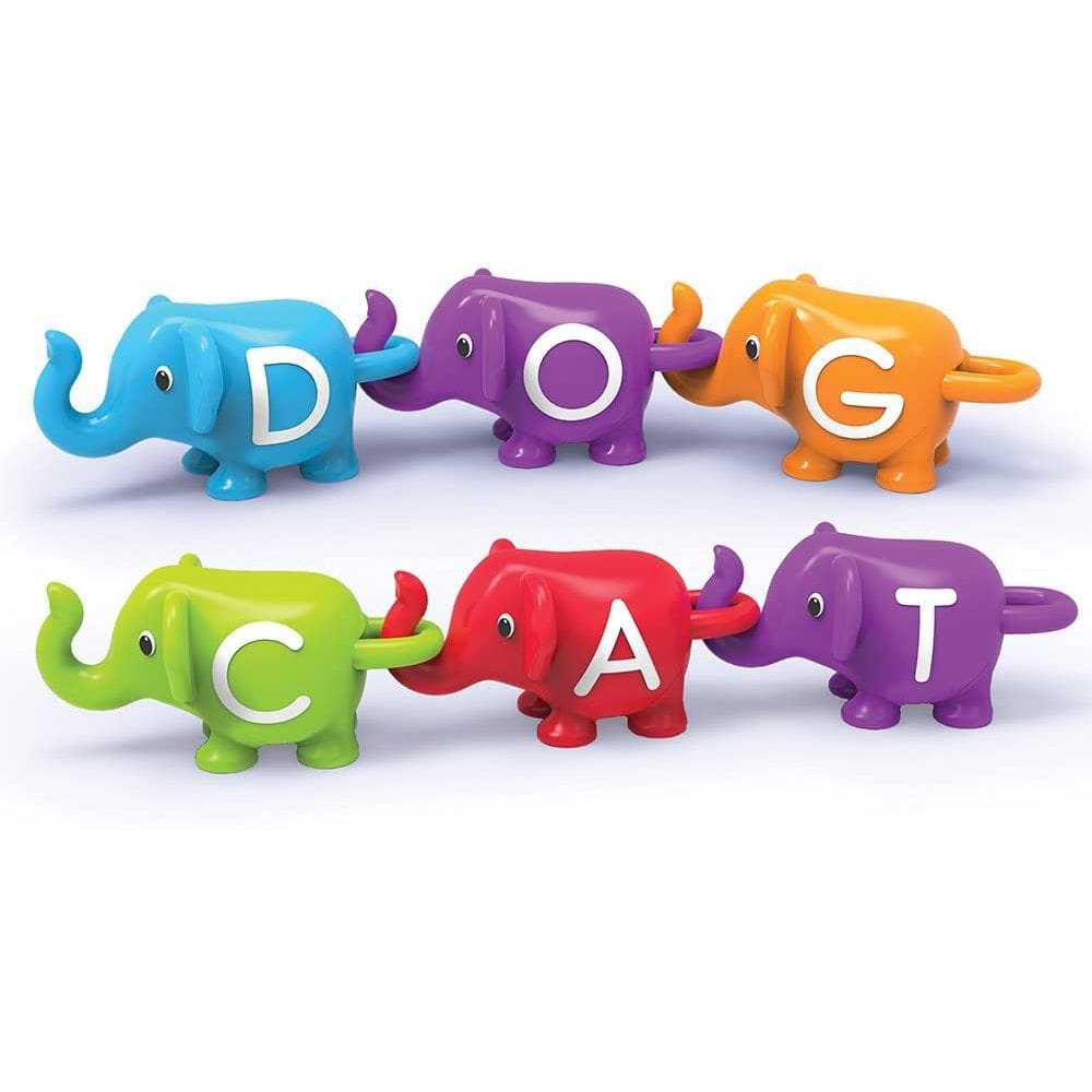Brinquedo Educativo Alfabeto de Elefantes Snap-n-Learn, Recursos de Aprendizagem, 2+