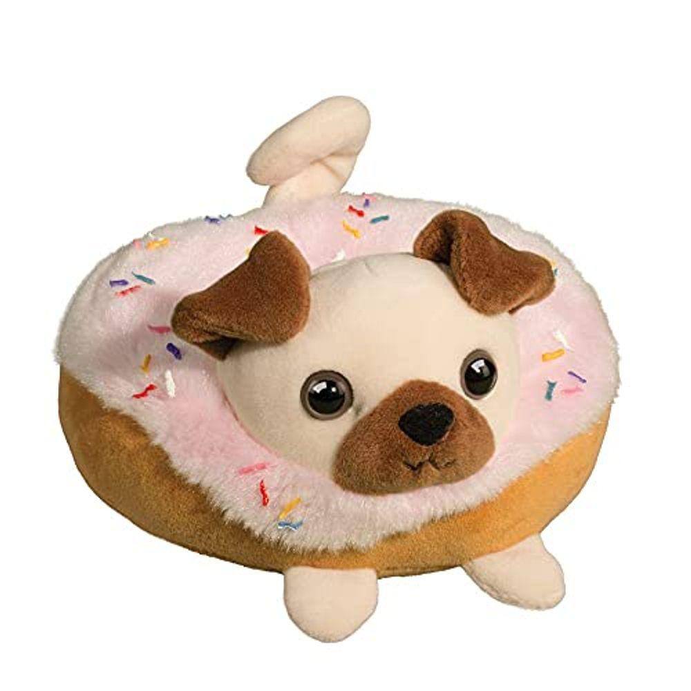 Douglas Pug Donut Macarrão Pelúcia Animal de Pelúcia