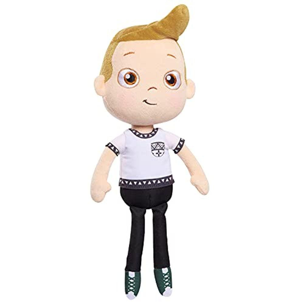 Basta jogar Ada Twist, Cientista Aconchego Time Iggy Peck 11 polegadas pelúcia, brinquedos para crianças de 2 anos para cima