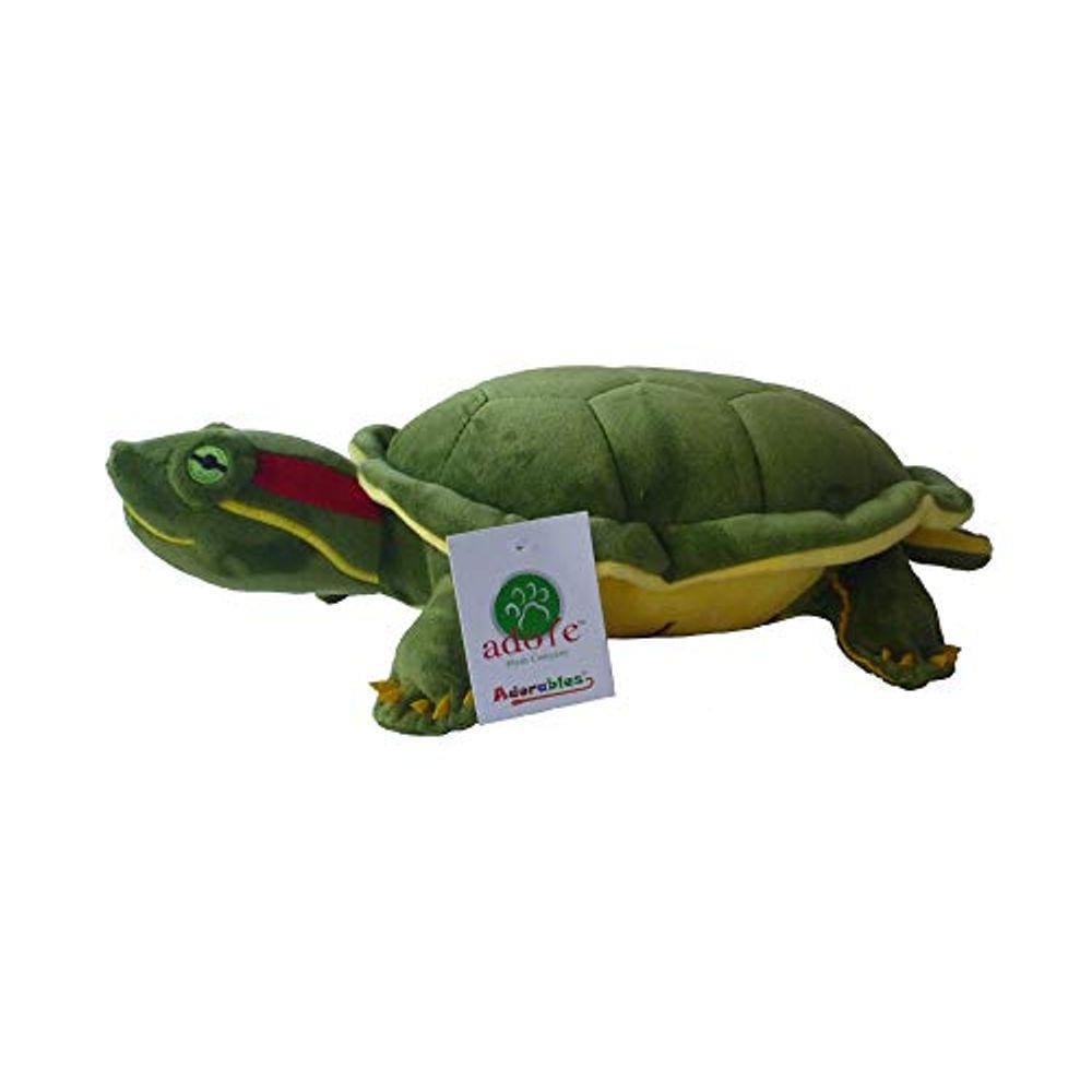 Adore 16 ”Shelly O Slider Orelhas Vermelhas Tartaruga Pelúcia Brinquedo Animal de Pelúcia