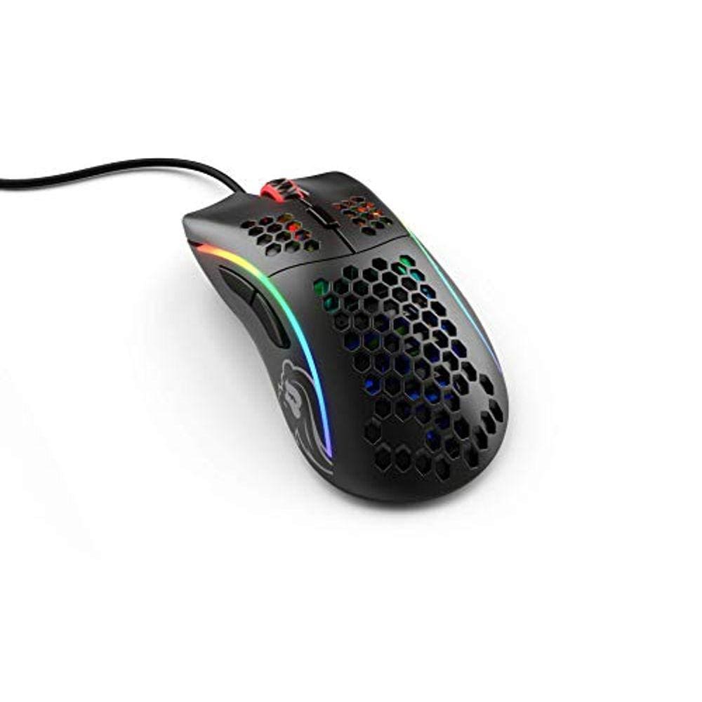 Glorioso Modelo D- (Menos) Mouse de jogo leve, Matte Black (GLO-MS-DM-MB) (Renovado)