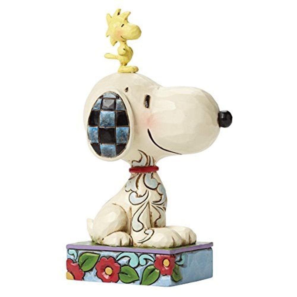 Jim Shore Snoopy e Woodstock "Meu Melhor Amigo"