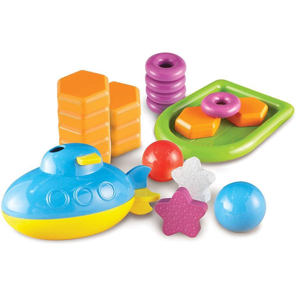 Recursos de aprendizagem STEM Sink ou Float Activity Set, Early Science Concepts, 32 Pieces, Ages 5+