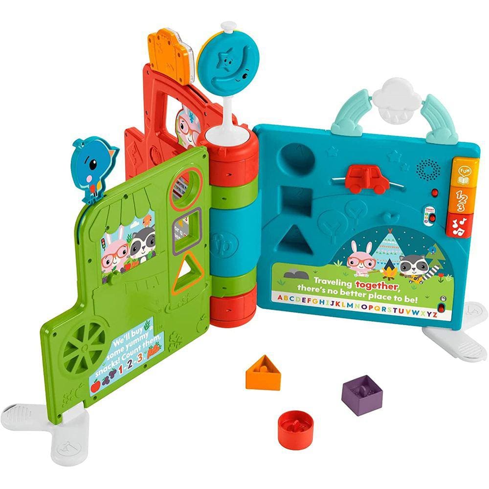 Livro de atividades Sit-to-Stand (Fisher-Price)