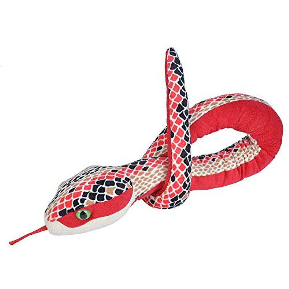 Wild Republic Red Scales Pelúcia, Animal de pelúcia, brinquedo de pelúcia, Presentes para crianças, 54 polegadas