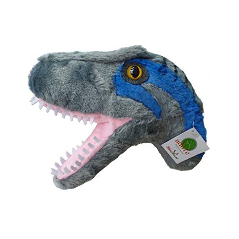 Adore 12 ”Swift O Velociraptor Dinossauro Stuffed Animal Pelúcia Walltoy Wall Mount