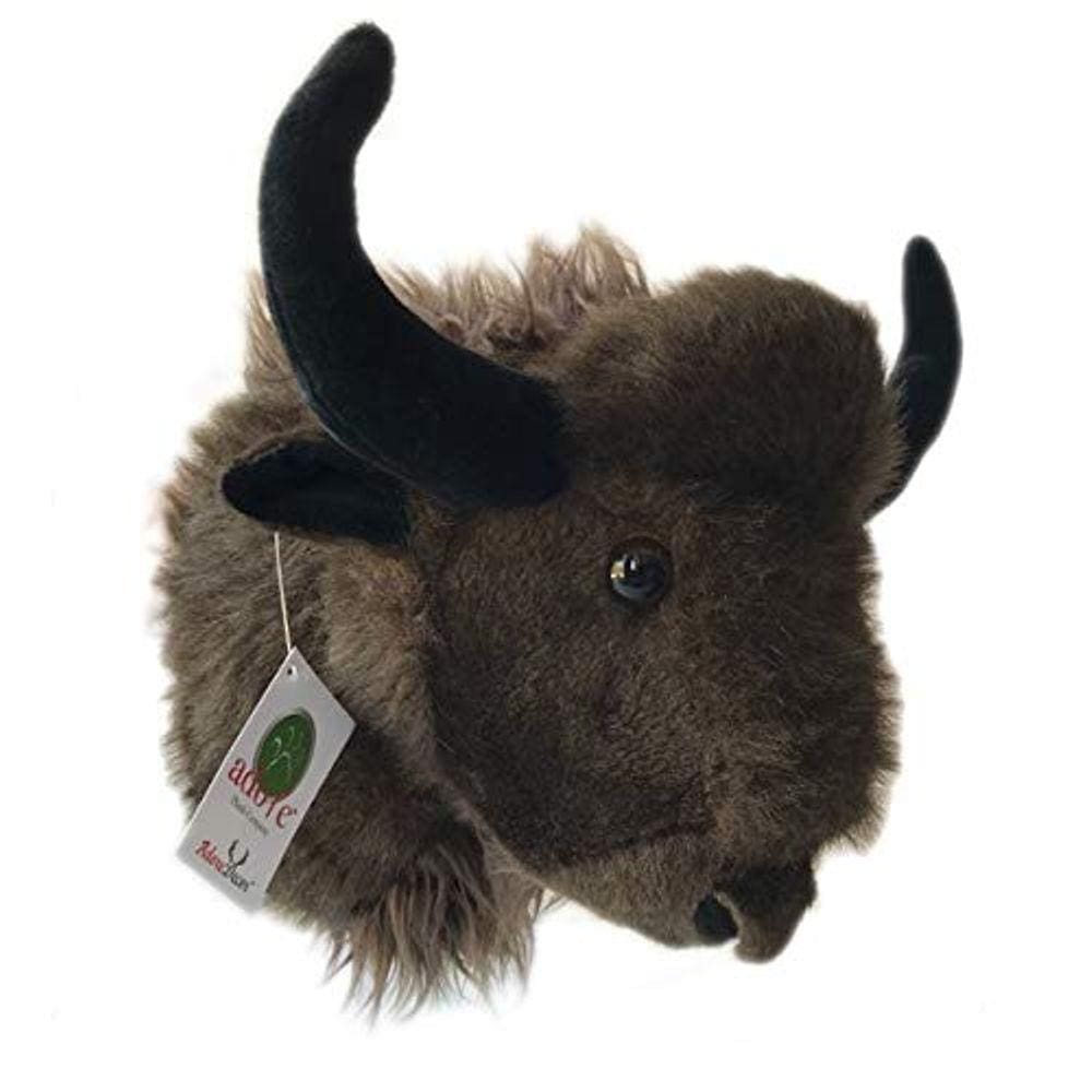 Adore 12 ”Bill O Búfalo Stuffed Animal Plush Walltoy Wall Mount