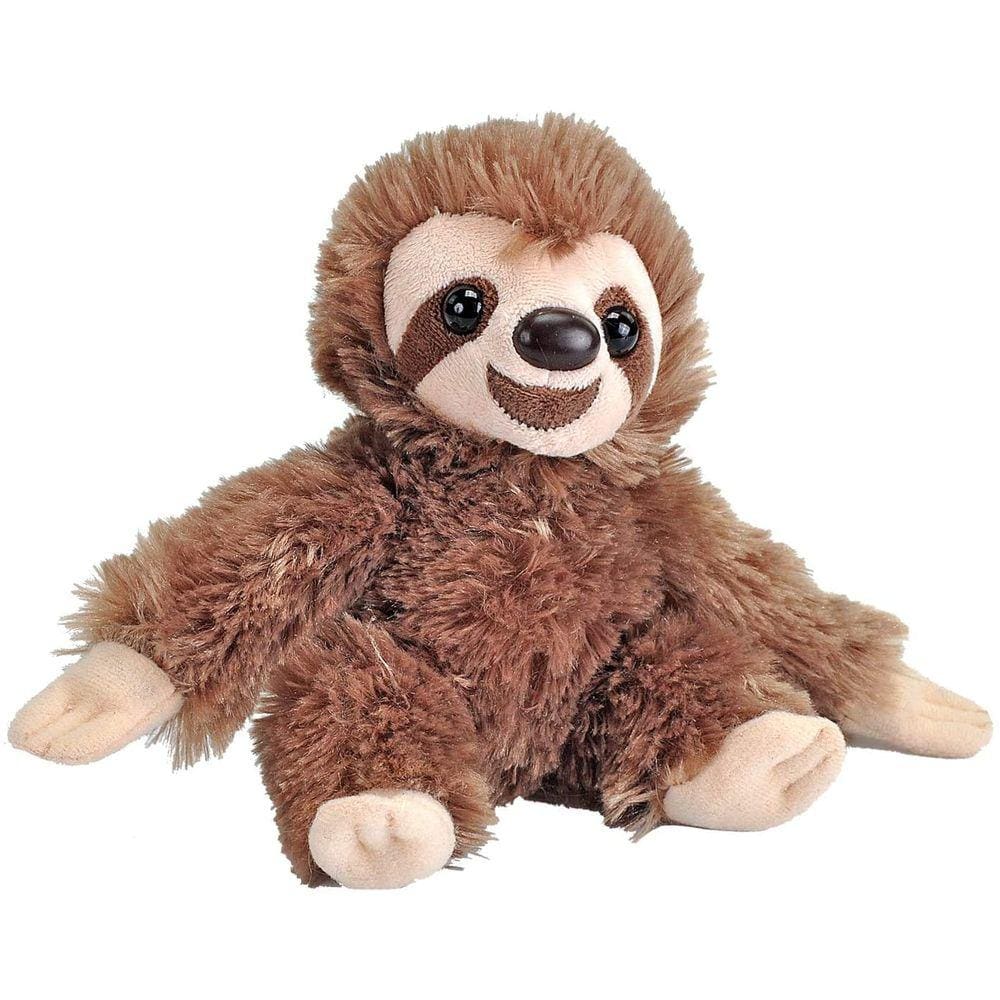 Wild Republic Sloth Plush, Stuffed Animal, Pelúcia Brinquedo, Presentes para Crianças, Abraço`Ems 7"