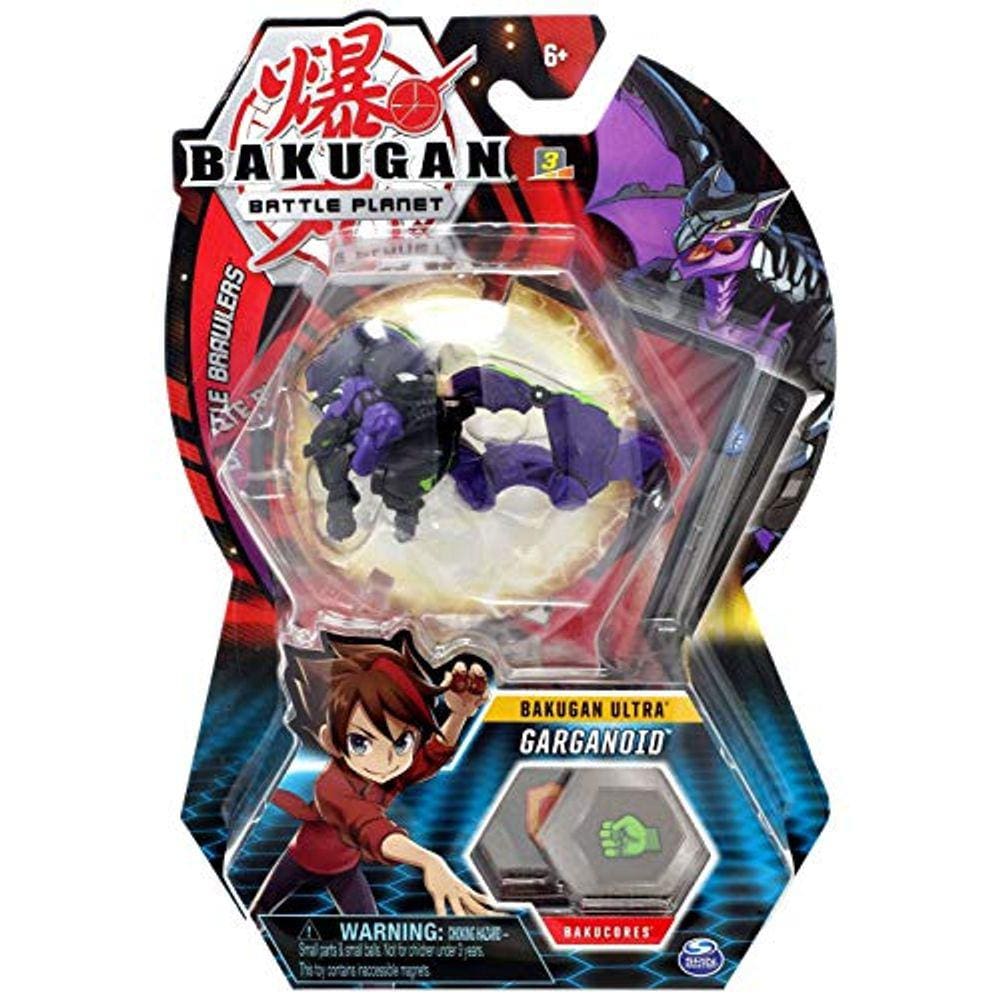 Bakugan Ultra, Garganoid, 3 polegadas de altura Criatura Transformadora Colecionável, para Idades 6 e Acima