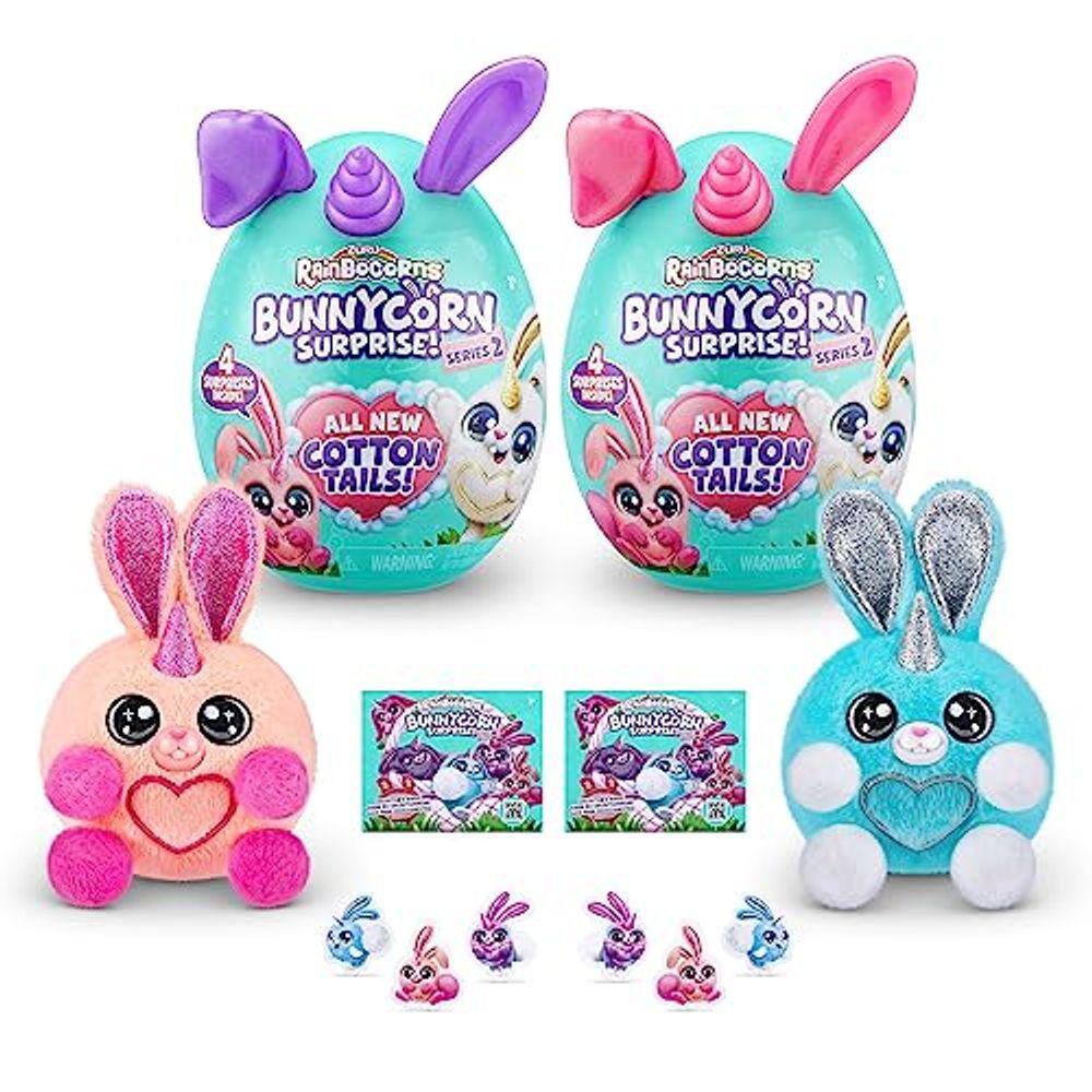Rainbocorns Bunnycorn Surprise Series 2 (pacote com 2) da ZU