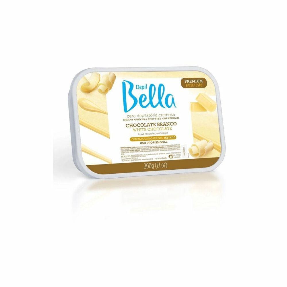 Depilatorio Depil Bella Cera 200g Chocolate Branco