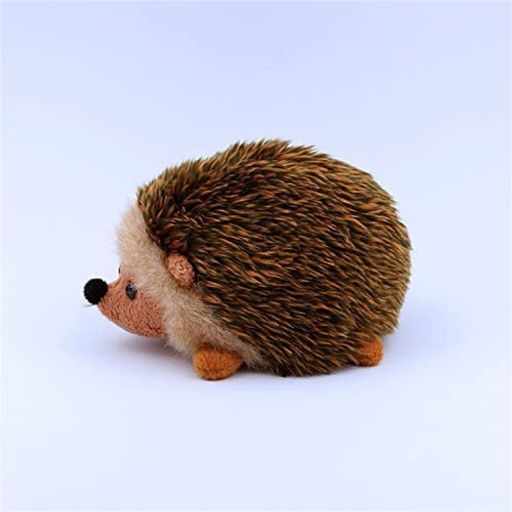 TAMMYFLYFLY Lifelike Hedgehog pelúcia animal de pelúcia Toy Hedgehog Cute HedgehogAnimal Model (15CM)