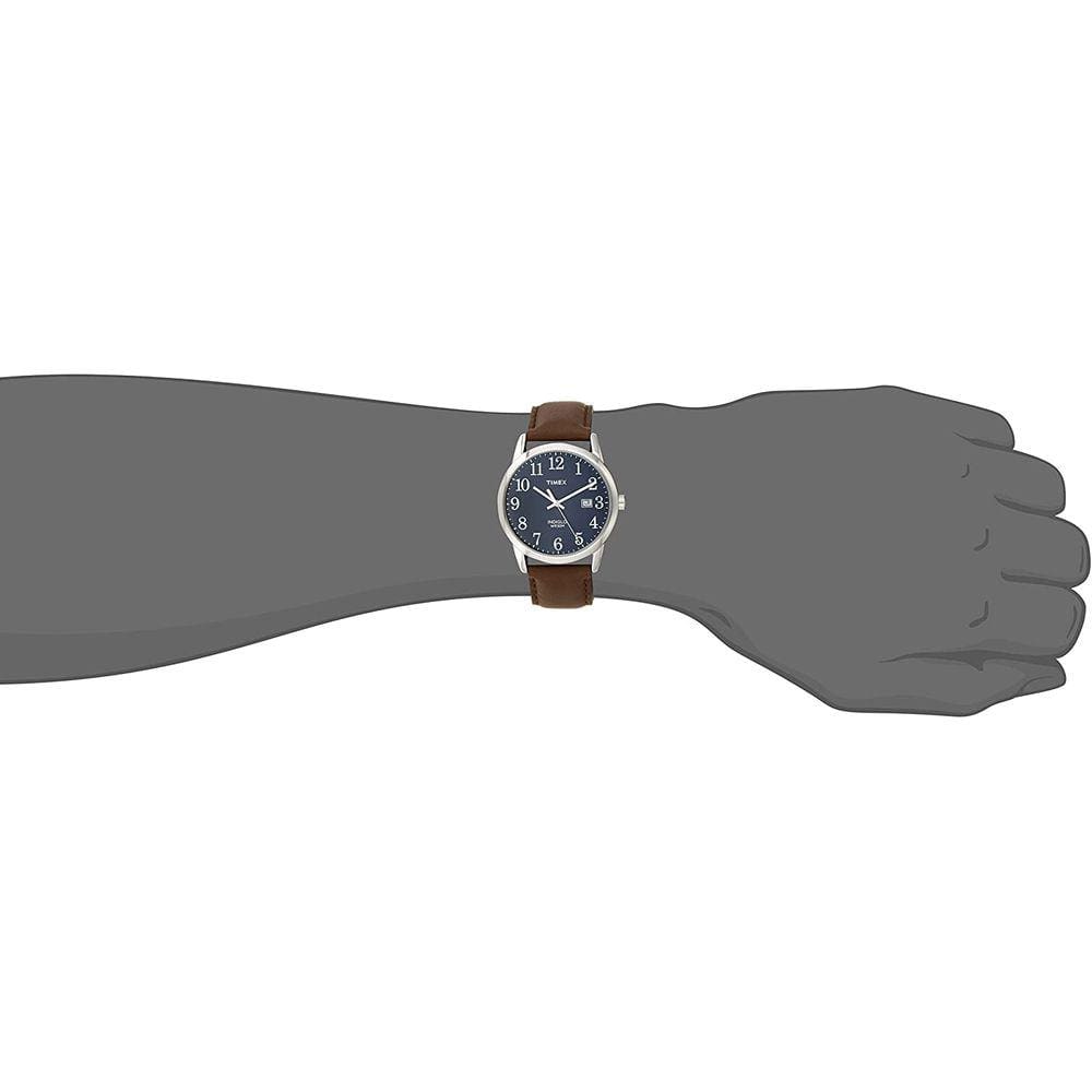 Relógio Timex Couro Leitura 38mm-couro