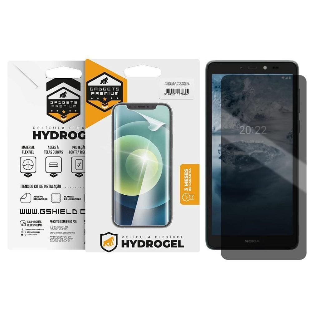 Película Para Nokiac22Ndedition-Privacidade Hydrogel-Gshield