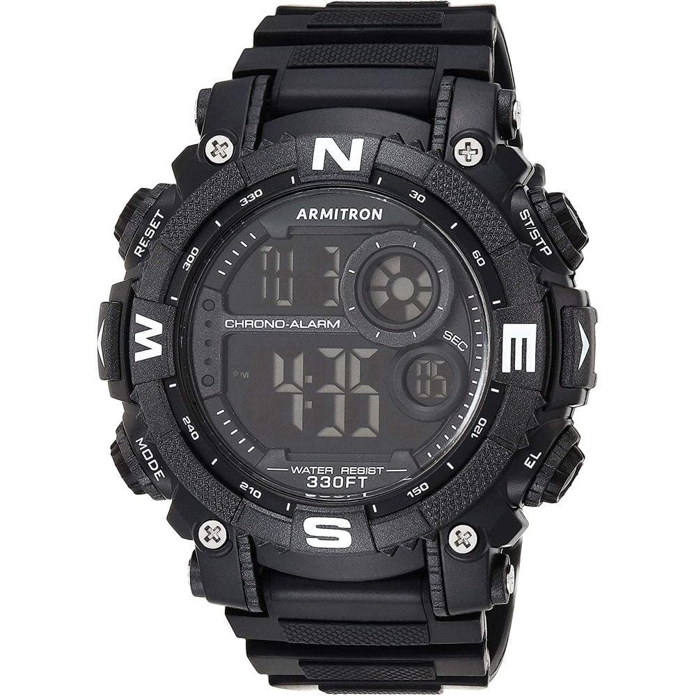 Relógio de pulso esportivo digital com cronógrafo e pulseira de resina para Homem, 40/8284