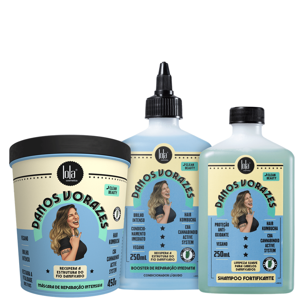 Kit Lola Cosmetics Danos Vorazes (3 Produtos)