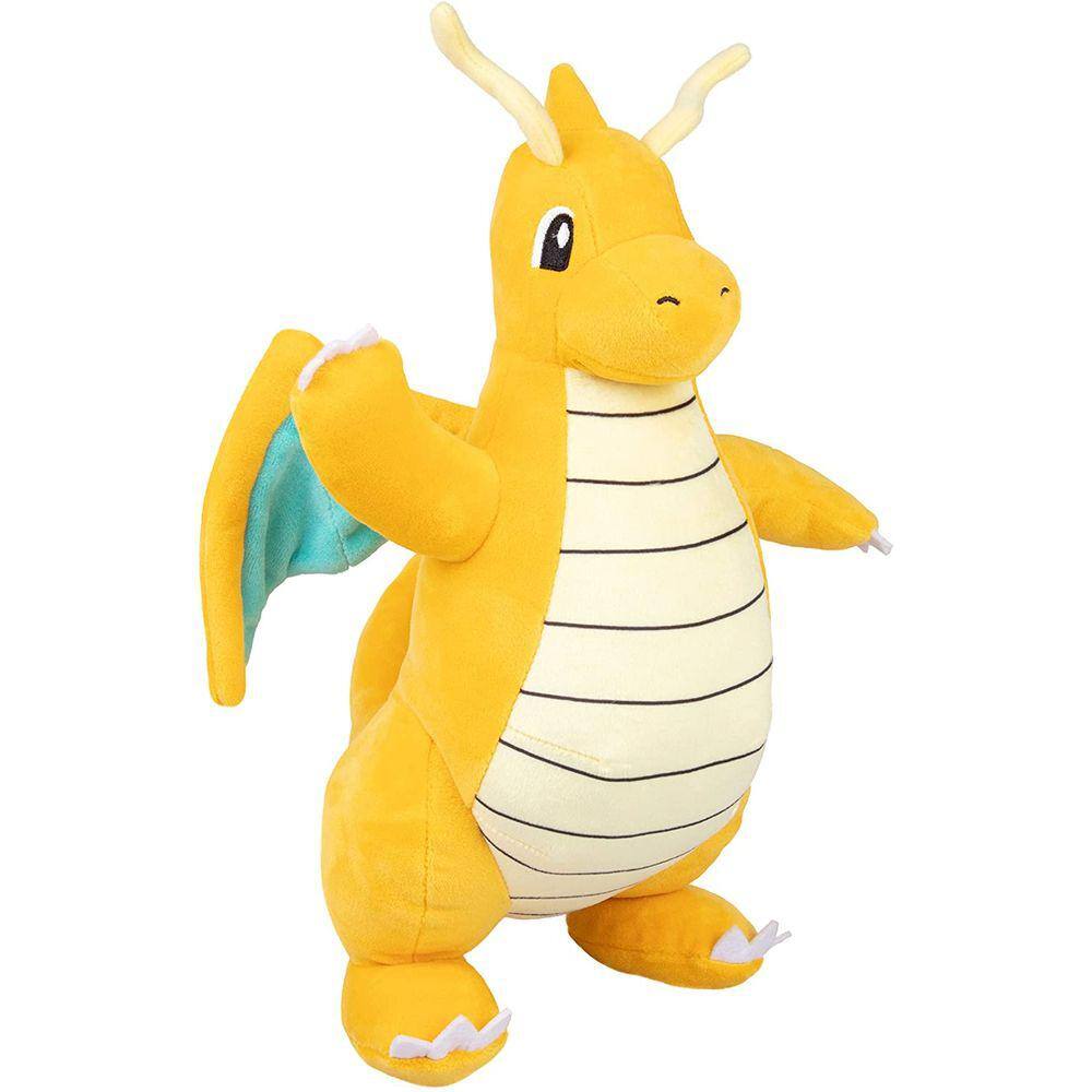 Pokémon Dragonite Pelúcia Animal Recheado - Grande 12"