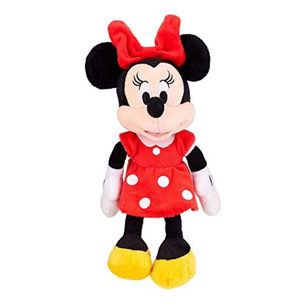 Disney Minnie Mouse Vermelho 11” Feijão Plush w hangtag