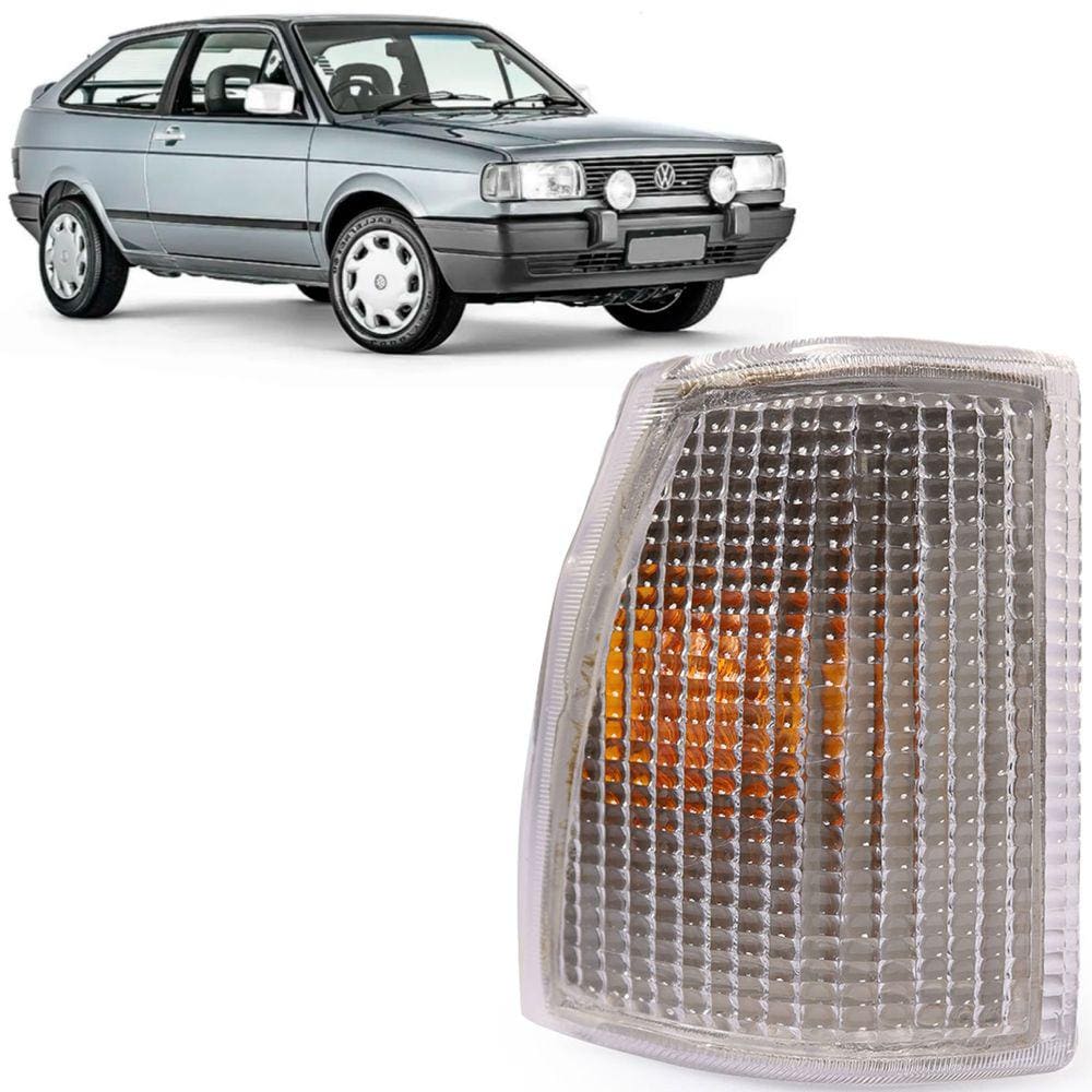 Lanterna Dianteira Gol Quadrado 91/94 Cristal Modelo Cibié