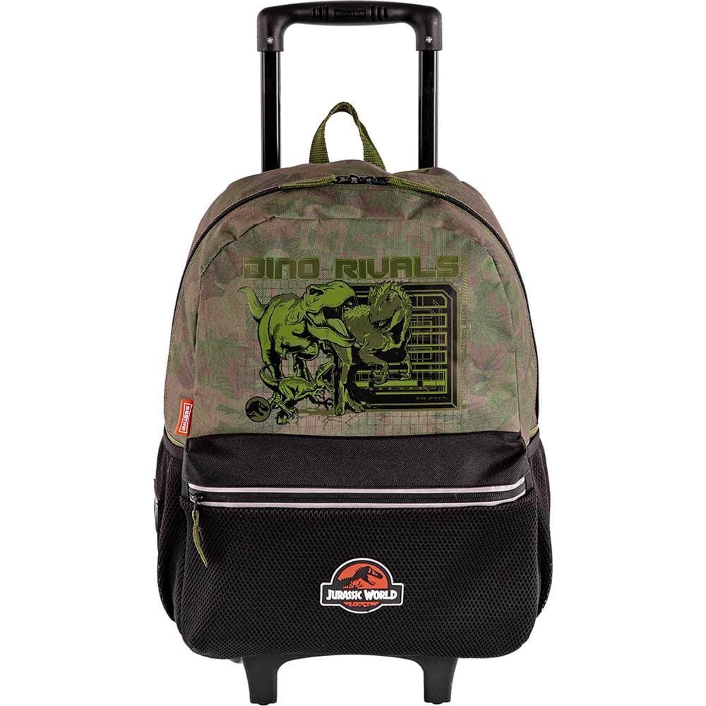 Mochila de Rodinhas Sestini Jurassic M Plus Rivals Colorido