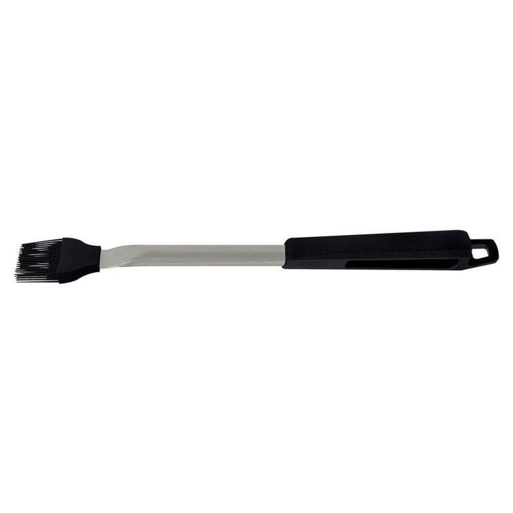 Pincel Tramontina Churrasco Black Com Cerdas Em Silicone Estrutura Em Aço Inox E Cabo De Polipropileno Preto
